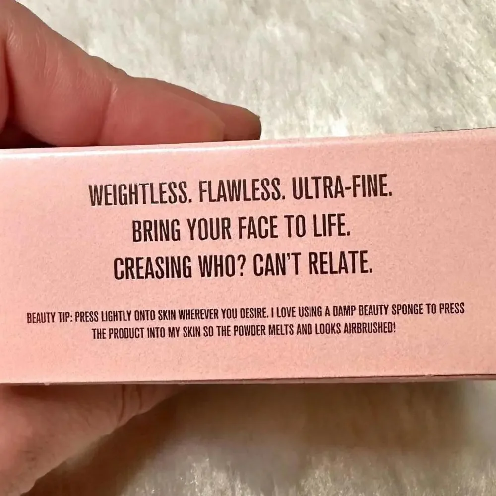 NIB Jeffree Star Magic Star Luminous Setting Powder Suede Full Size 10g